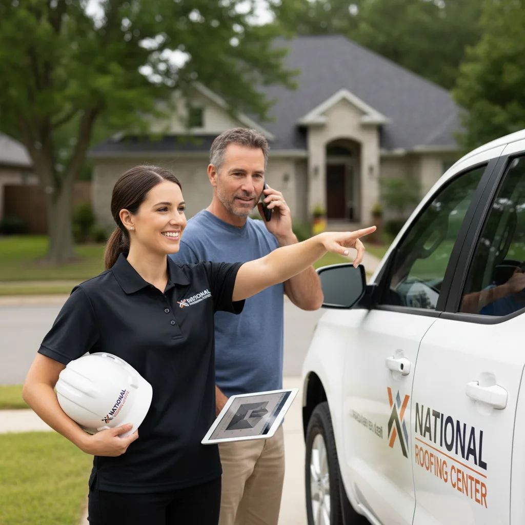 National Roofing Center customer support in Bloomer
